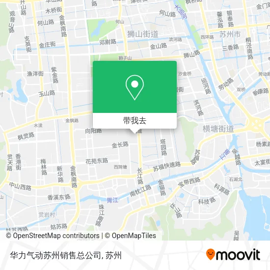 华力气动苏州销售总公司地图