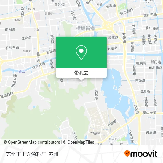 苏州市上方涂料厂地图