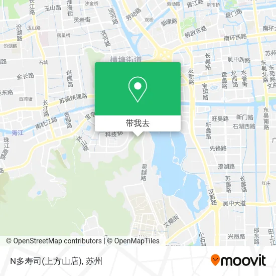 N多寿司(上方山店)地图