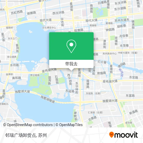 邻瑞广场卸货点地图