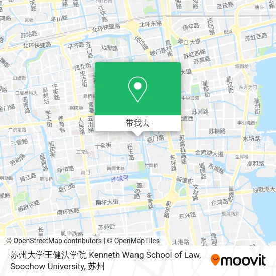 苏州大学王健法学院 Kenneth Wang School of Law, Soochow University地图