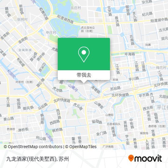 九龙酒家(现代美墅西)地图