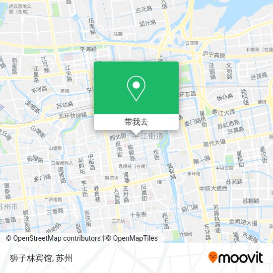 狮子林宾馆地图
