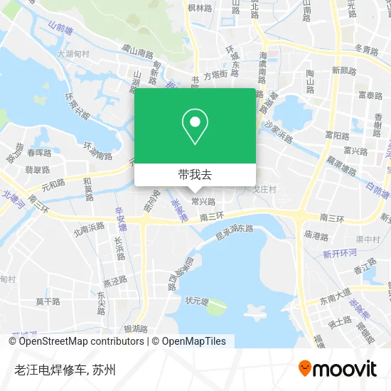老汪电焊修车地图