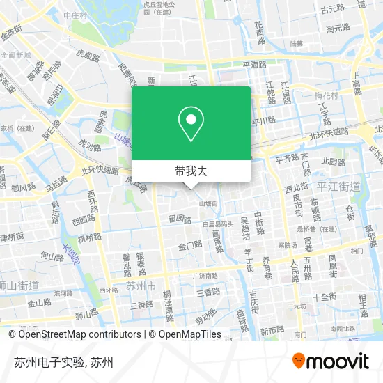 苏州电子实验地图