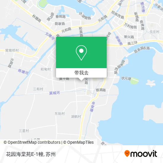 花园海棠苑E-1幢地图