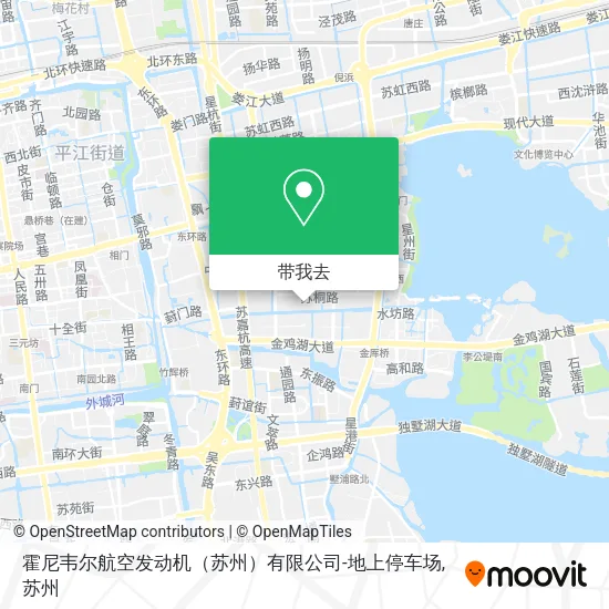 霍尼韦尔航空发动机（苏州）有限公司-地上停车场地图