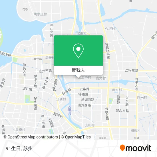 91生日地图