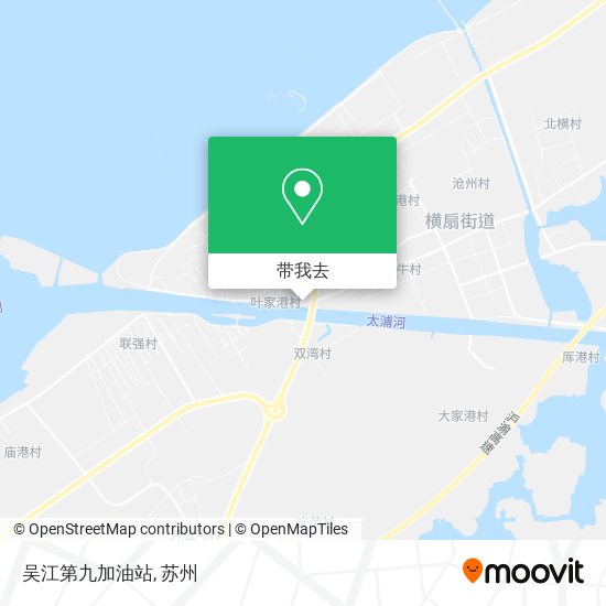 吴江第九加油站地图