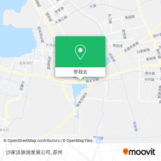 沙家浜旅游发展公司地图