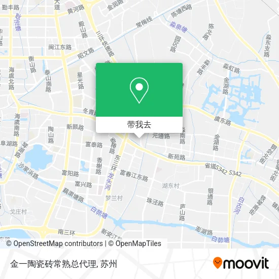 金一陶瓷砖常熟总代理地图