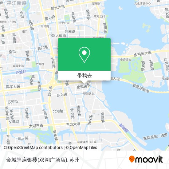 金城隍庙银楼(双湖广场店)地图