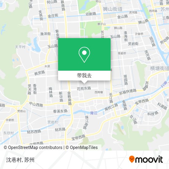 沈巷村地图