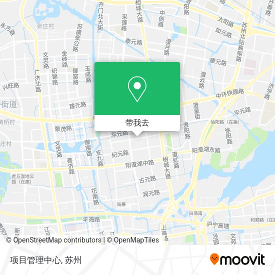 项目管理中心地图