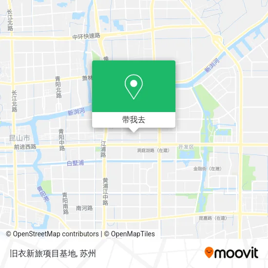 旧衣新旅项目基地地图