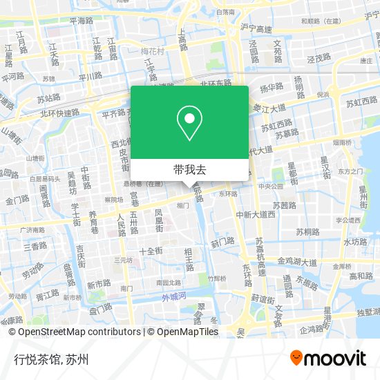行悦茶馆地图