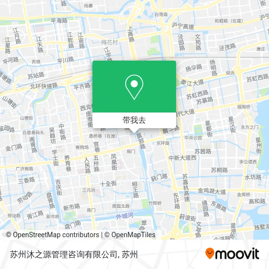 苏州沐之源管理咨询有限公司地图
