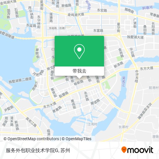 服务外包职业技术学院G地图