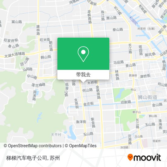 梯梯汽车电子公司地图