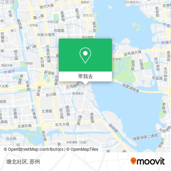 塘北社区地图