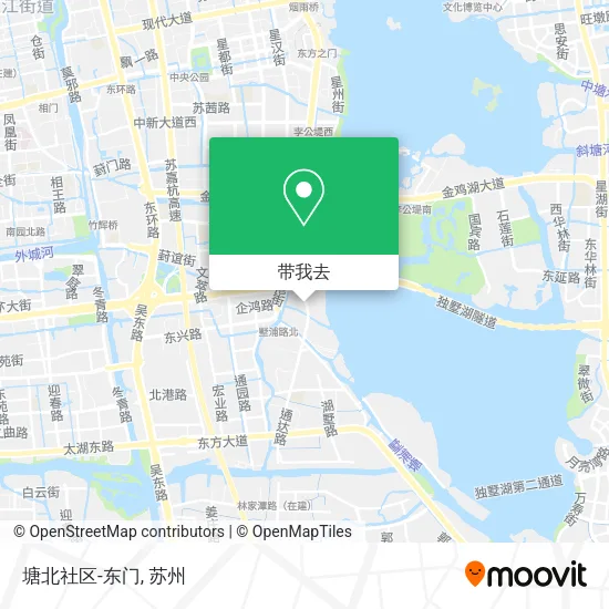 塘北社区-东门地图