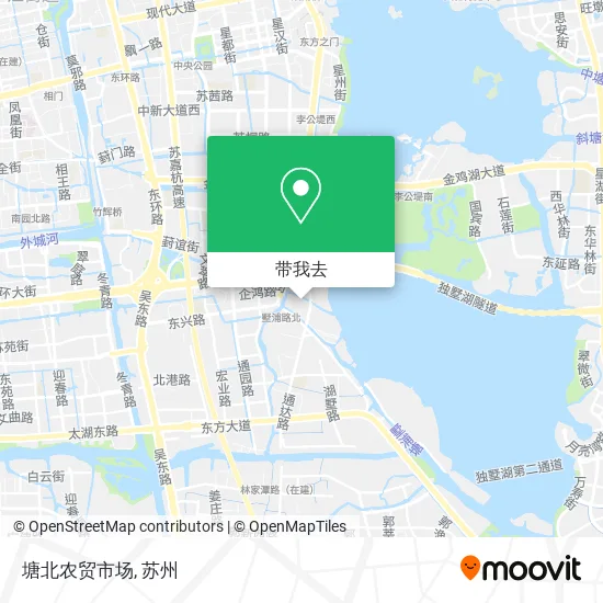 塘北农贸市场地图