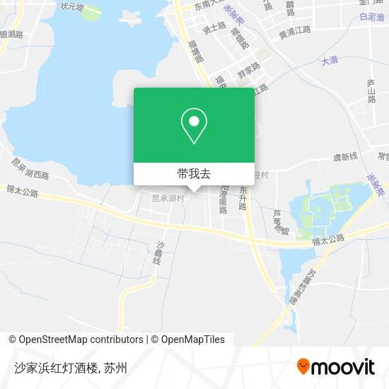 沙家浜红灯酒楼地图