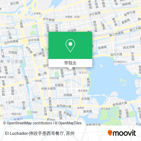 El Luchador-摔跤手墨西哥餐厅地图