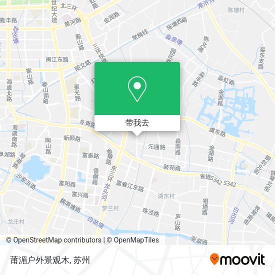 莆湄户外景观木地图