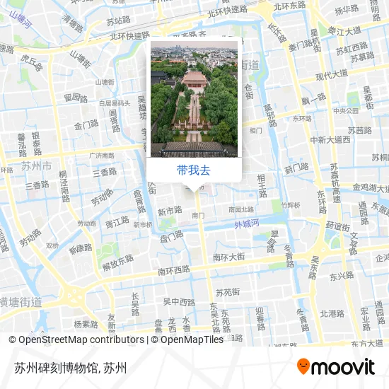 苏州碑刻博物馆地图