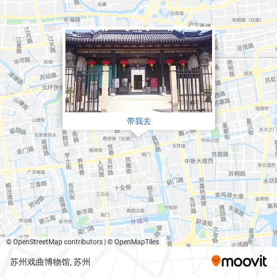苏州戏曲博物馆地图