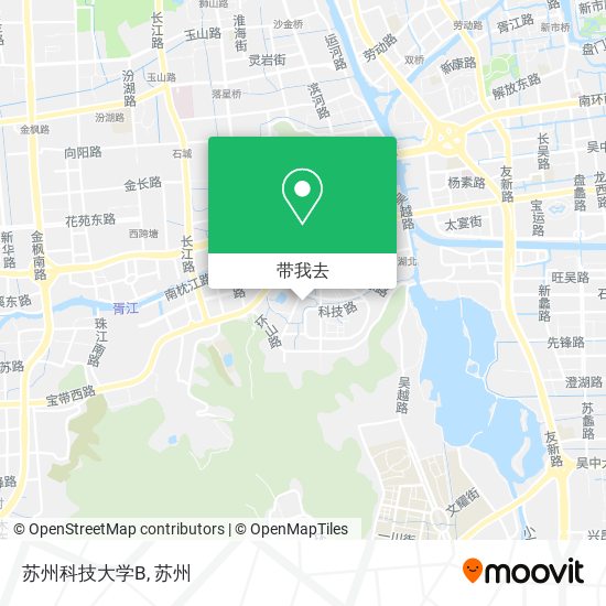 苏州科技大学B地图