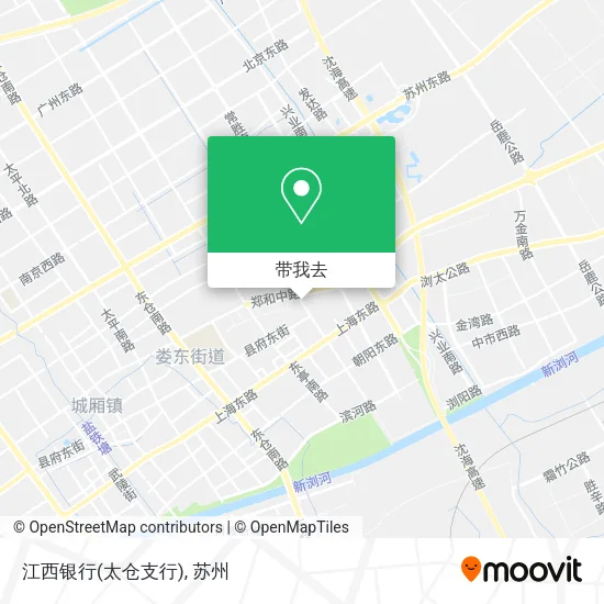 江西银行(太仓支行)地图