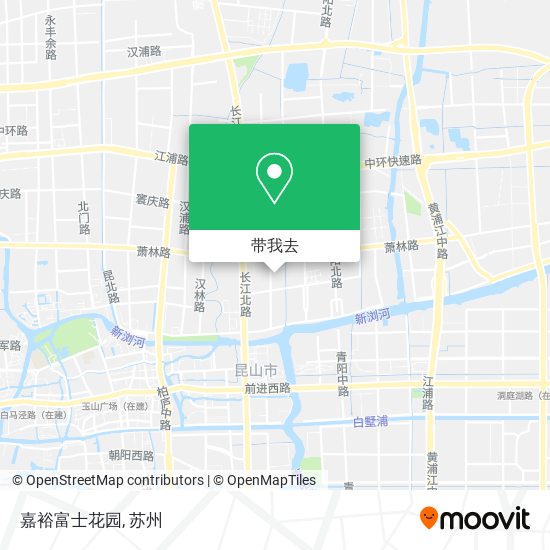 嘉裕富士花园地图