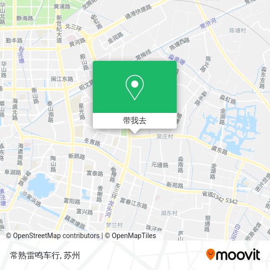 常熟雷鸣车行地图