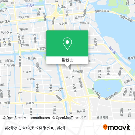 苏州敬之医药技术有限公司地图