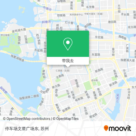 停车场文星广场东地图