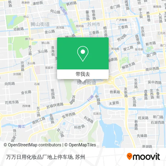 万万日用化妆品厂地上停车场地图