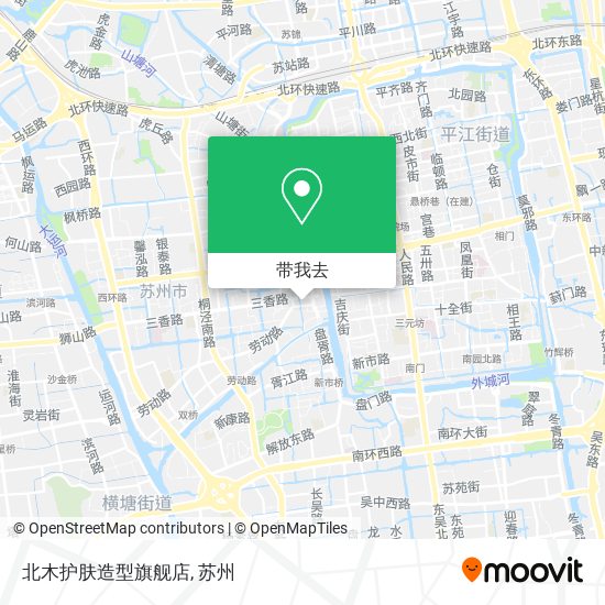 北木护肤造型旗舰店地图
