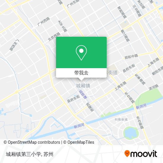 城厢镇第三小学地图