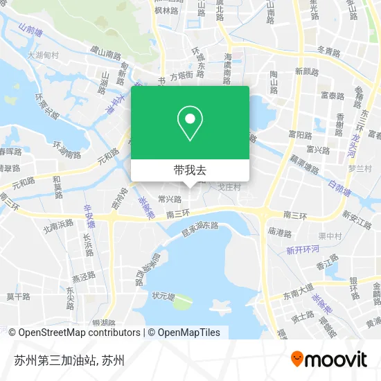 苏州第三加油站地图