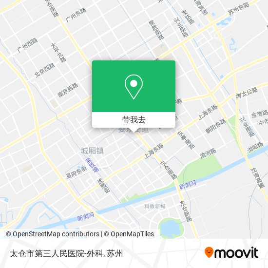 太仓市第三人民医院-外科地图