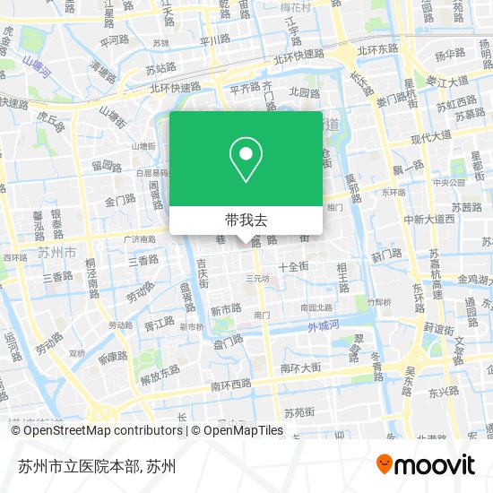 苏州市立医院本部地图
