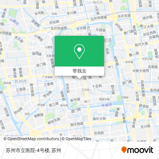 苏州市立医院-4号楼地图