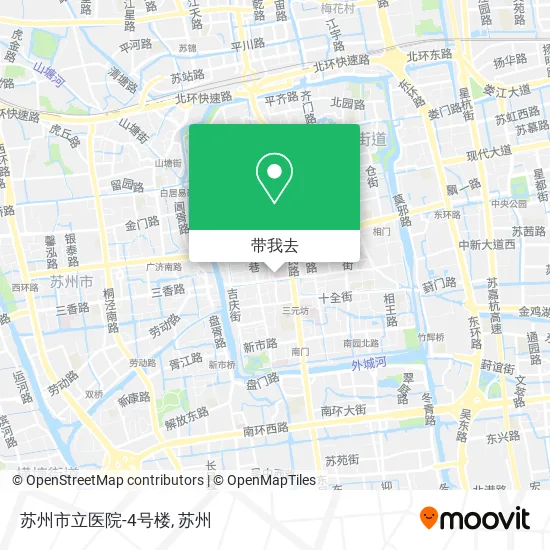 苏州市立医院-4号楼地图