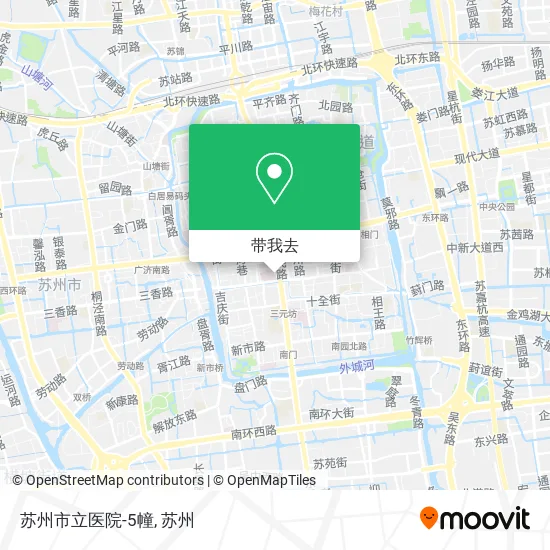 苏州市立医院-5幢地图
