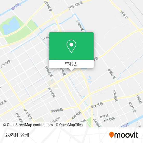 花桥村地图