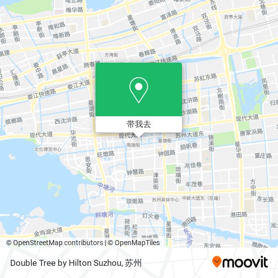 Double Tree by Hilton Suzhou地图