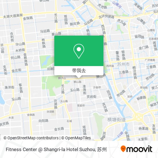 Fitness Center @ Shangri-la Hotel Suzhou地图