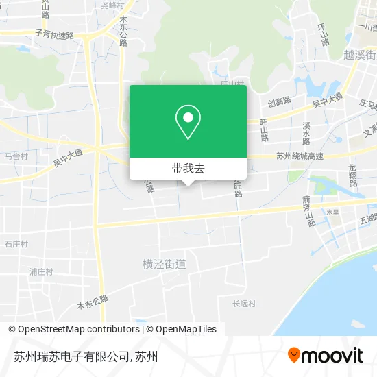苏州瑞苏电子有限公司地图